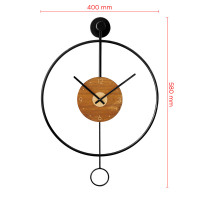 Nástenné hodiny Circulo B MPM 4285.90, 58cm
